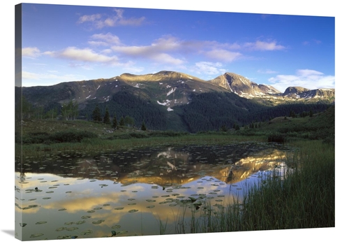 Global Gallery GCS-451988-3040-142 30 x 40 in. West Needle Mountains R