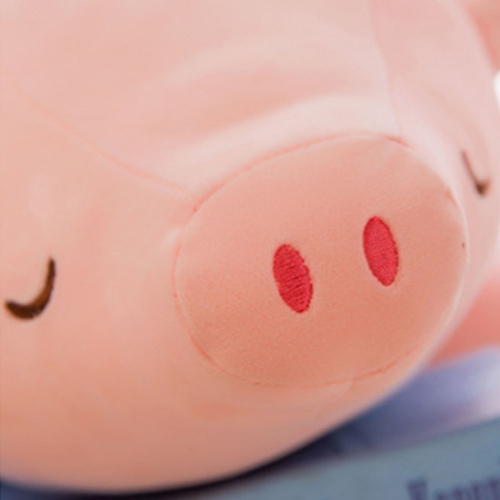 Cuddly Down Girlfriend Baby Hugging Plush Doll Pig