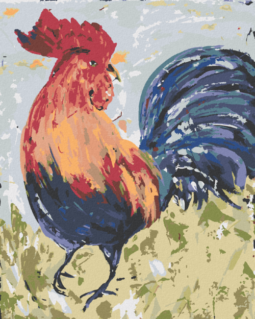 Paint by Numbers - ROOSTER I (HALEY BUSH)