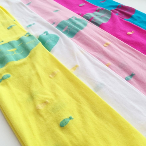 Pantyhose Stockings Girls Opaque Footed