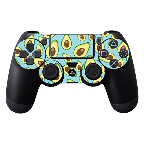 MightySkins SOPS4CO-Blue Avocados Skin Decal Wrap for DualShock PS4 Co