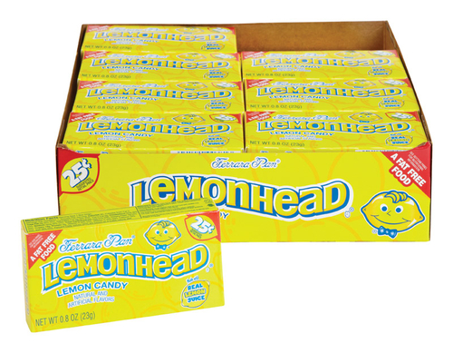 Ferrara Candy 9274002 0.8 oz Lemon Candy Case - Pack of 24