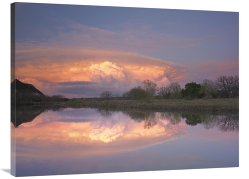 Global Gallery GCS-396843-3040-142 30 x 40 in. Storm Clouds Over South