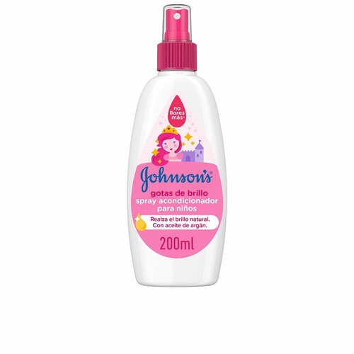 Conditioner Spray Johnson's Gotas de Brillo Shine Children's (200 ml)