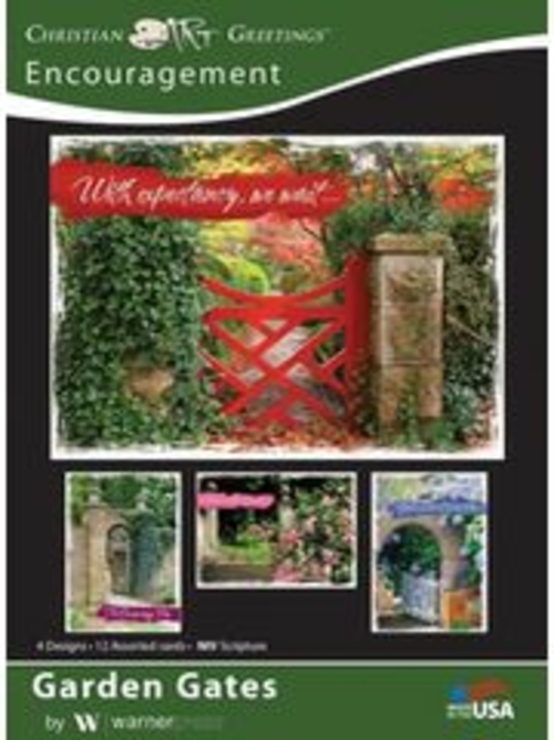 Warner Press 165829 Garden Gates Assorted Encouragement NIV Boxed Card