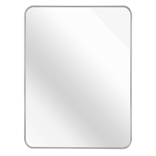 Silver 30 "x40" Rectangular Bathroom Wall Mirror