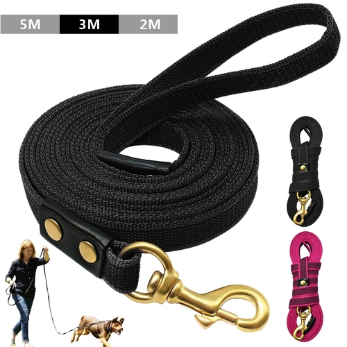 Dog Tracking Leash for Large Dogs K9 Nylon Dog