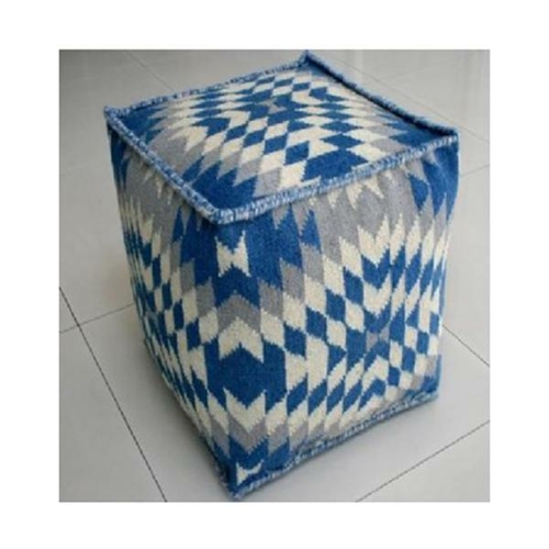 Powder Kelim Ottoman 40 X 40 Cm