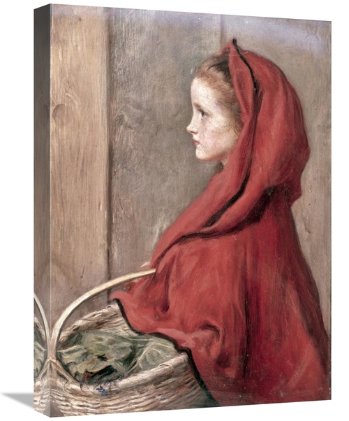 Global Gallery GCS-278575-22-142 22 in. Red Riding Hood - The Artists 