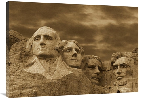 Global Gallery GCS-453686-3040-142 30 x 40 in. Mount Rushmore National