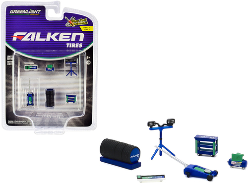\Falken Tires\" 6 piece Shop Tools Set \"Shop Tool Accessories\"