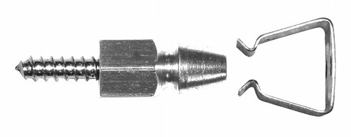 Acorn AKYJP 1-1/4" Solid Brass Bullet with Stainless Steel Catch 