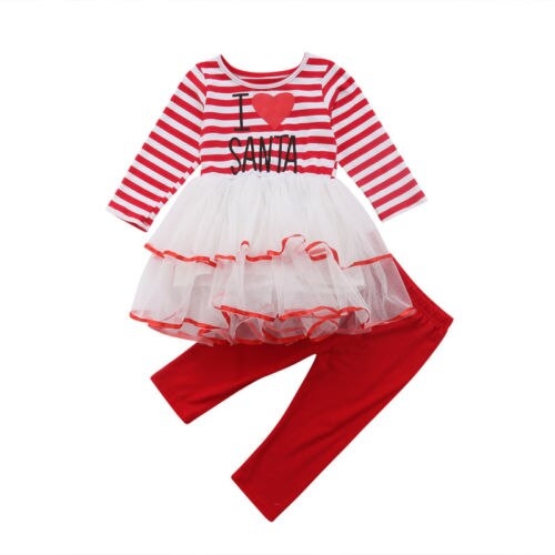 Brand New Christmas Newborn Kids Baby Girls