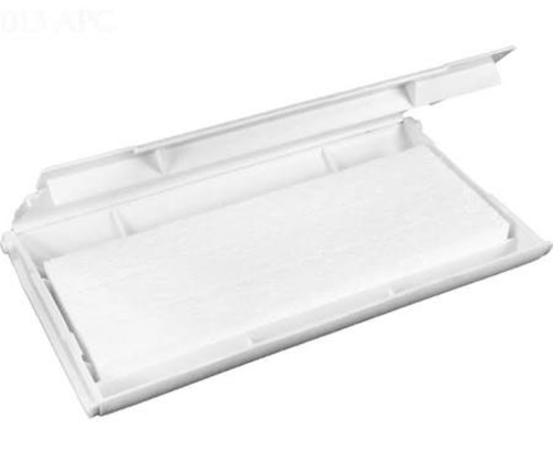 Jacuzzi 43124612R Skimmer Weir Assembly - White