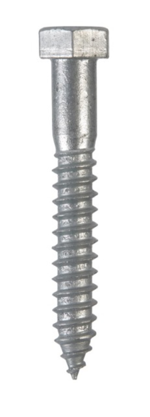 Hillman 812095 0.5 x 3.5 in. Hex Head Galvanized Lag Screw