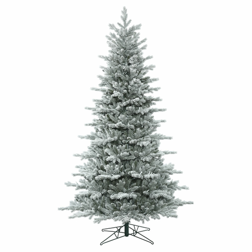 Vickerman G160890 Frosted Eastern Frasier Fir Christmas Tree, 12 f