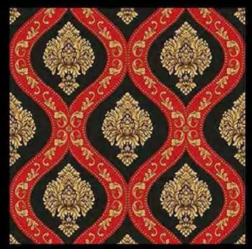 Decorative Red Wallpaper  (15 cm x 12 cm)