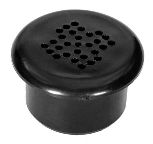 Waterway WW6722001 1.5 in. Aerator Cap, Black