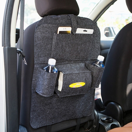 Car Auto Seat Back Multi-Pocket Storage Bag