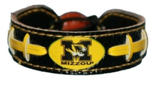 Missouri Tigers Bracelet - Team Color Football