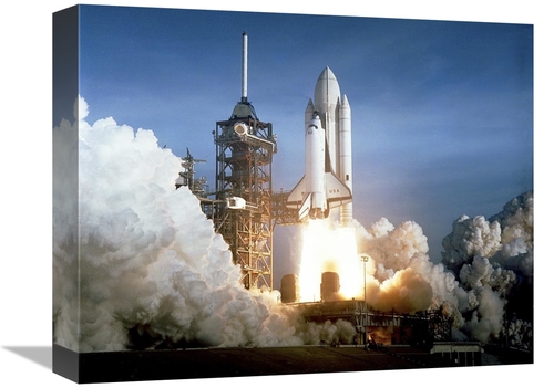 Global Gallery GCS-393587-1216-142 12 x 16 in. Launch of the First Fli