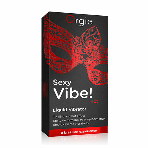 Stimulating Gel Sexy Vibe! Hot Liquid Orgie 15 ml