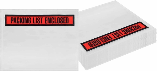 Packing List Envelopes 7 x 5 Packing List Enclosed 7x5 Pack of 1000