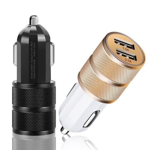 Dual USB Car Charger 3.1A 24W Fast Charging