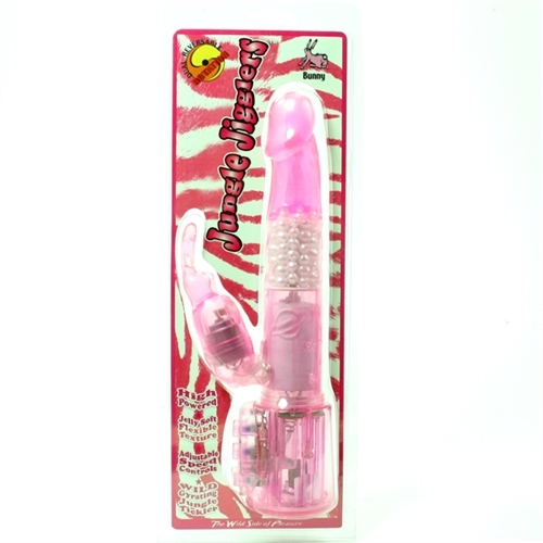 Jungle Jigglers Bunny - Pink