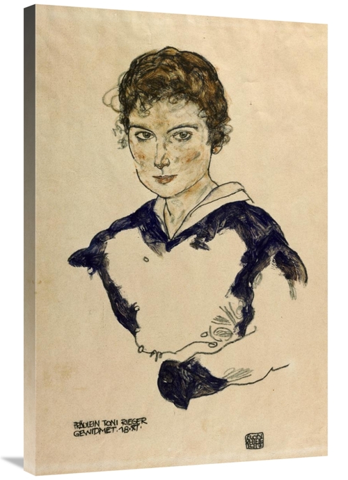 Global Gallery GCS-267245-36-142 36 in. Portrait Fraulein Toni Rieger 