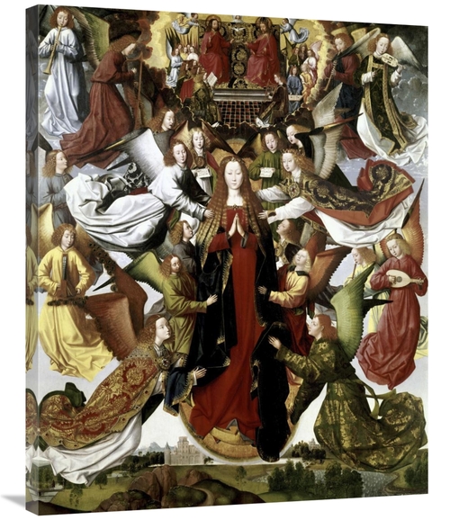 Global Gallery GCS-278440-36-142 36 in. Mary Queen of Heaven - The St.