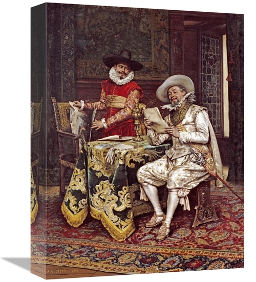 Global Gallery GCS-268242-16-142 16 in. The Connoisseurs Art Print - A
