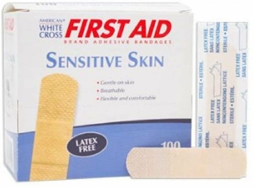 Dukal Case of 1200 Adhesive Strips. Adhesive Bandages 1" x 3" for