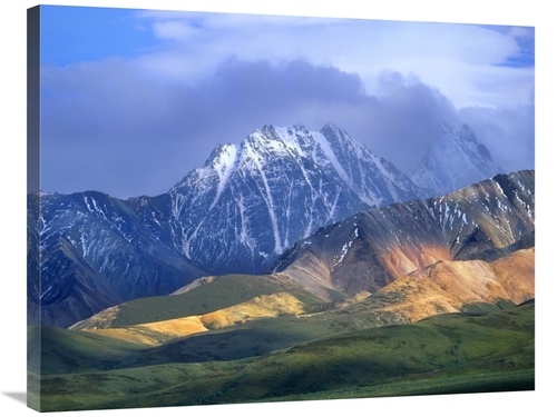 Global Gallery GCS-396462-2835-142 28 x 35 in. Alaska Range & Foothill