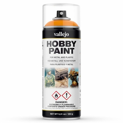 Acrylicos Vallejo VJP28018 400 ml Spray Paint - Sun Yellow