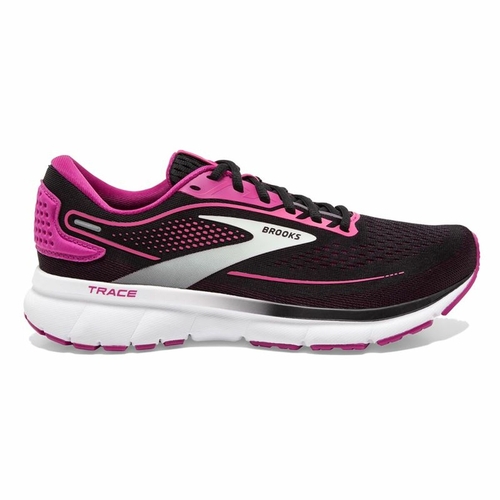 Running Shoes for Adults Brooks Trace 2 Lady Black