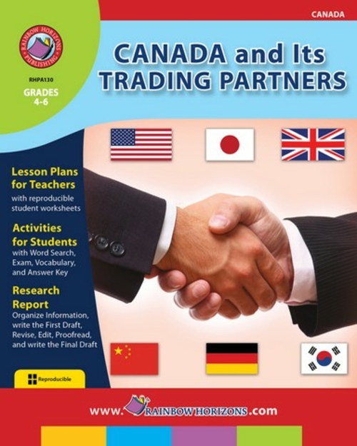 Rainbow Horizons A130 Canada & Its Trading Partners - Grade 4 to 6