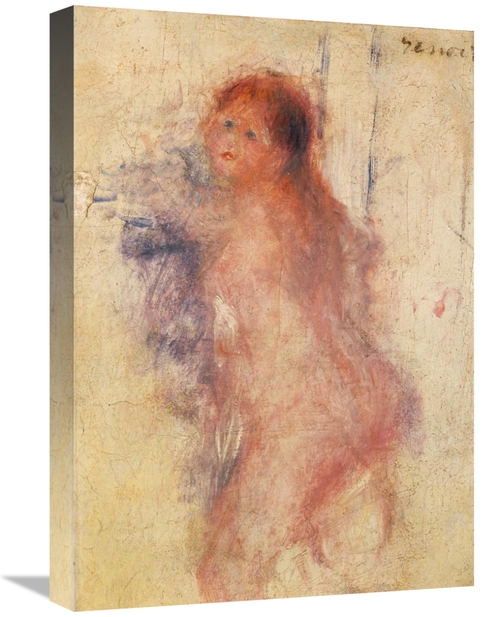 Global Gallery GCS-267133-22-142 22 in. Standing Nude Woman Art Print 