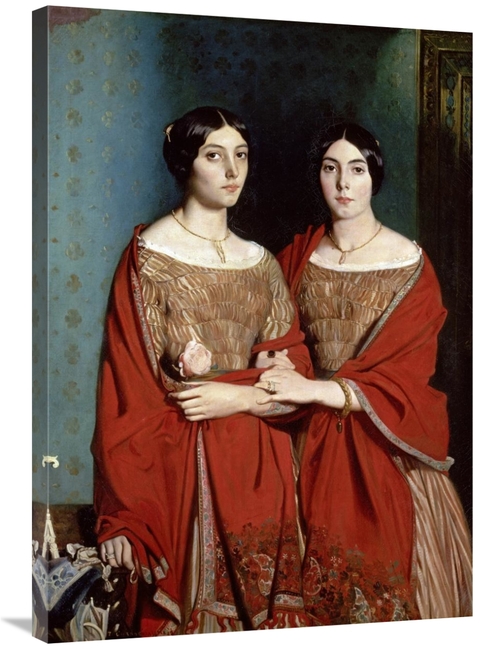 Global Gallery GCS-281885-36-142 36 in. The Two Sisters Art Print - Th
