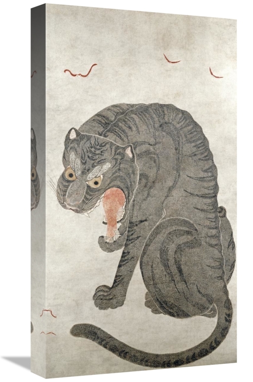 Global Gallery GCS-267459-22-142 22 in. Tiger & Bats Art Print - Unkno