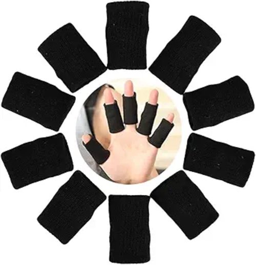 10 pieces Summer Finger Sleeves (Black)