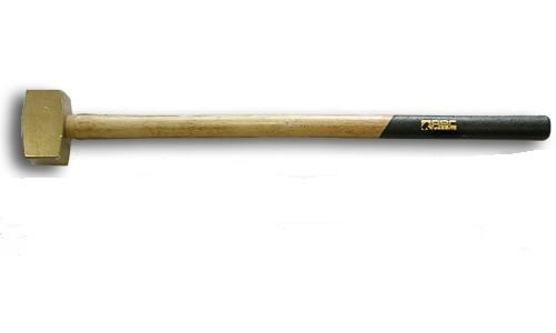 ABC Hammers ABC10BW 10 Lb. Brass Hammer With 36 In. Wood Handle