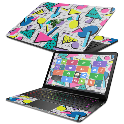 MightySkins RABLSTE13-Awesome 80s Skin for 13.3 in. 2017 Razer Blade S