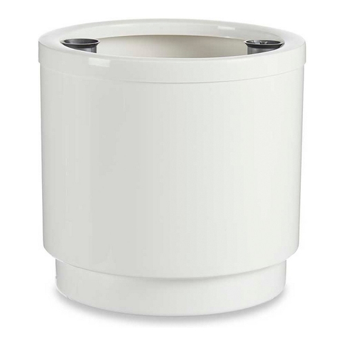 Self-watering flowerpot White polypropylene