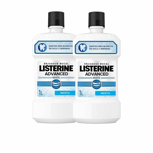 Mouthwash Listerine Advanced White Whitener (2 x 1 L)