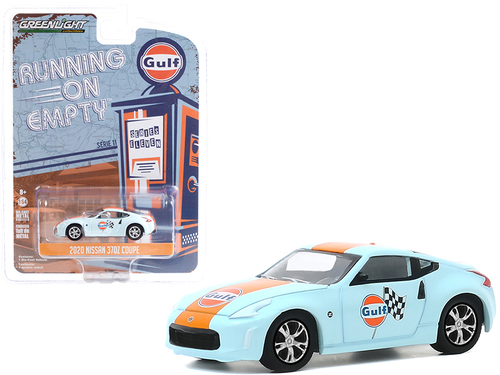 2020 Nissan 370Z Coupe Light Blue with Orange Stripe \Gulf Oil\"