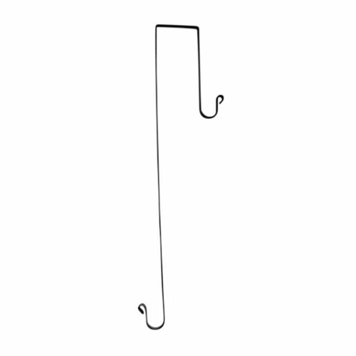 Wrought Iron Black Door Wreath Hanger