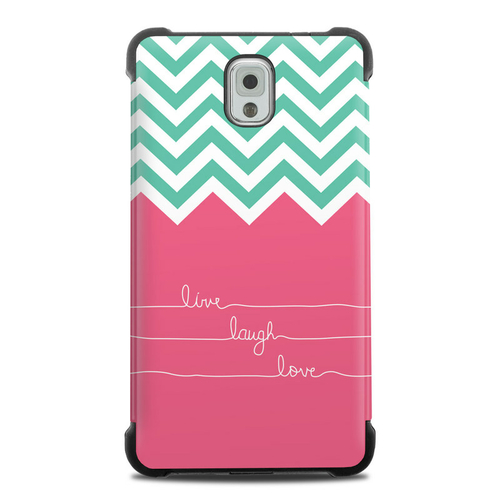 DecalGirl SGN3BC-LIVELAUGHLOVE Samsung Galaxy Note 3 Bumper Case - Liv