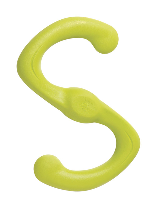 West Paw 8000377 Zogoflex Green Bumi Synthetic Rubber Dog Tug Toy,