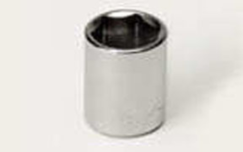 GearWrench 80604 0.5 in. Drive 6 pt. Standard SAE Socket, 0.5 6 in